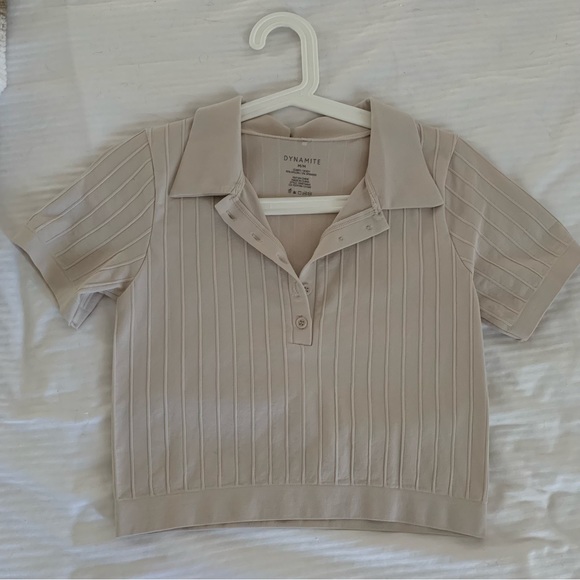 Dynamite Clothing Seamless Polo - Picture 2 of 4